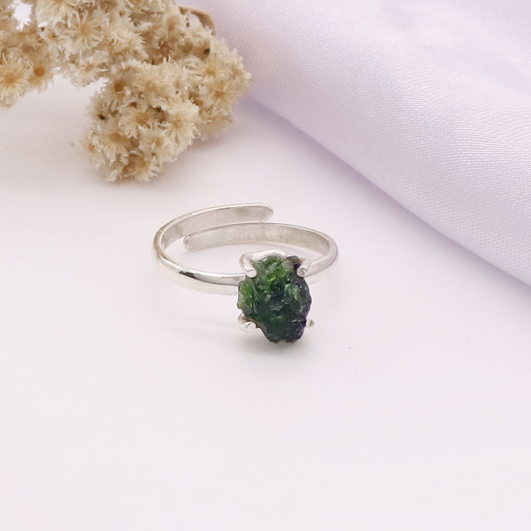 Green Tourmaline Ring (Adj.)