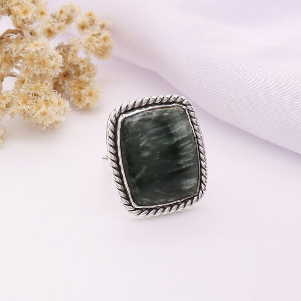 Seraphinite Ring (Adj.)