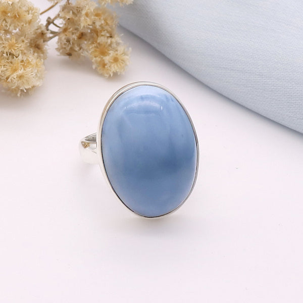 Blue Opal Ring (Adj.)