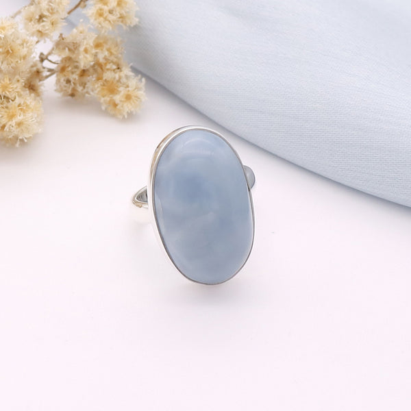 Blue Opal Ring (Adj.)