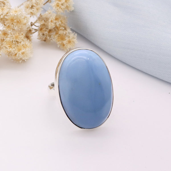 Blue Opal Ring (Adj.)