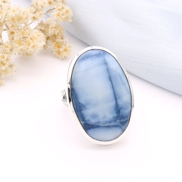 Blue Opal Ring