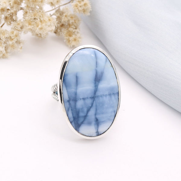 Blue Opal Ring