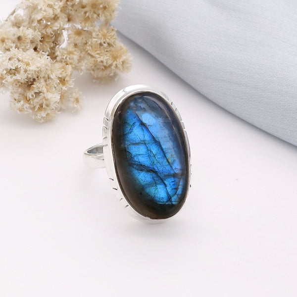 Labradorite Ring