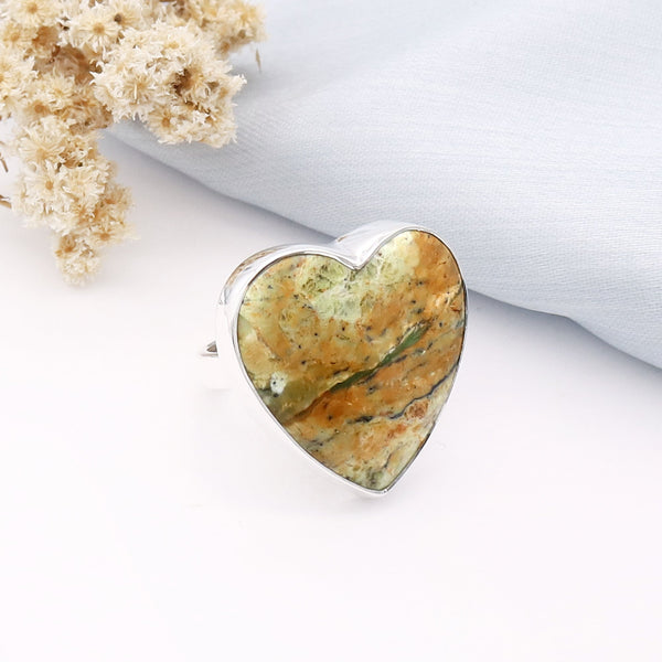 Variscite Ring (Adj.)