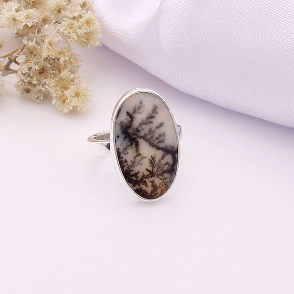 Scenic Agate Ring