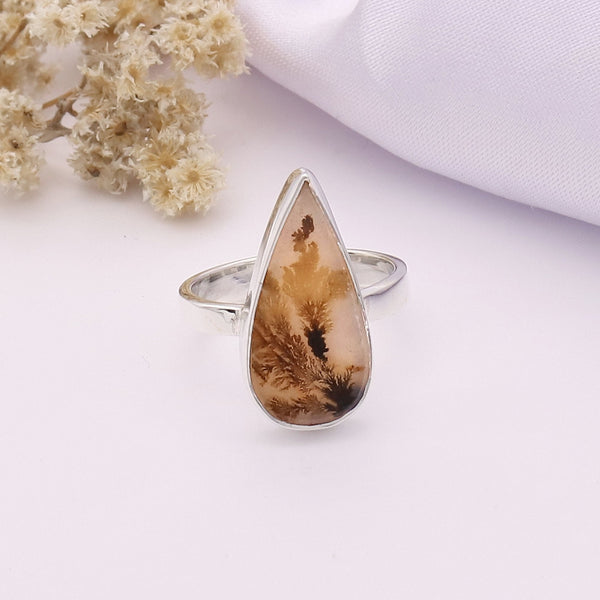 Scenic Agate Ring