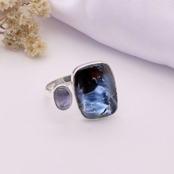 Pietersite Ring (Adj.)