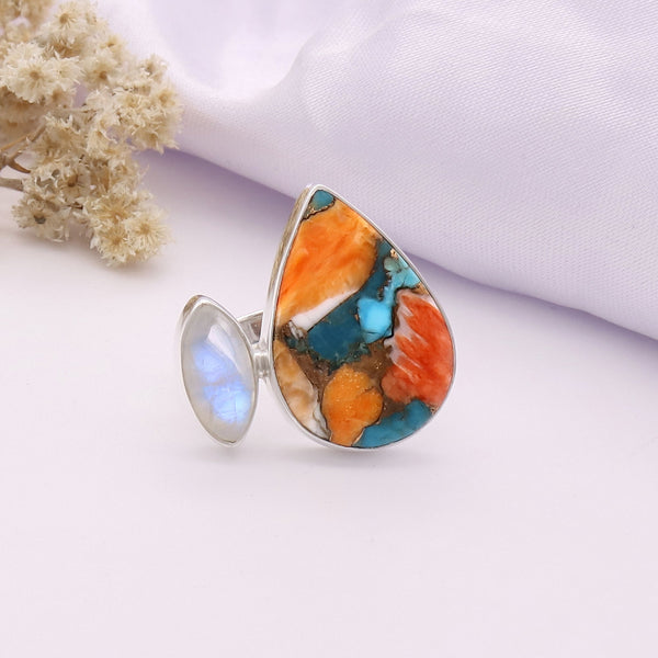 Oyster Turquoise Ring