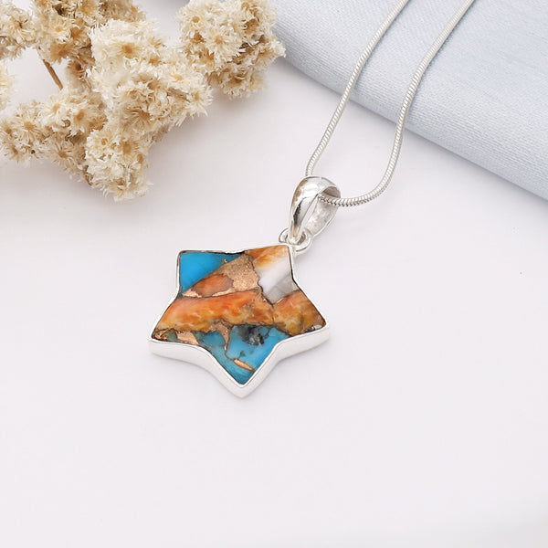 Oyster Turquoise Pendant