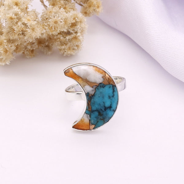 Oyster Turquoise Ring