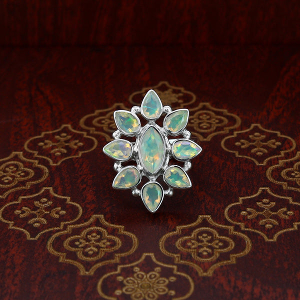 Ethiopian Opal Ring (Adj.)