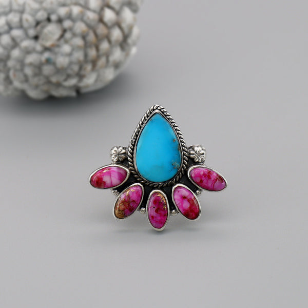 Turquoise Ring (Adj.)