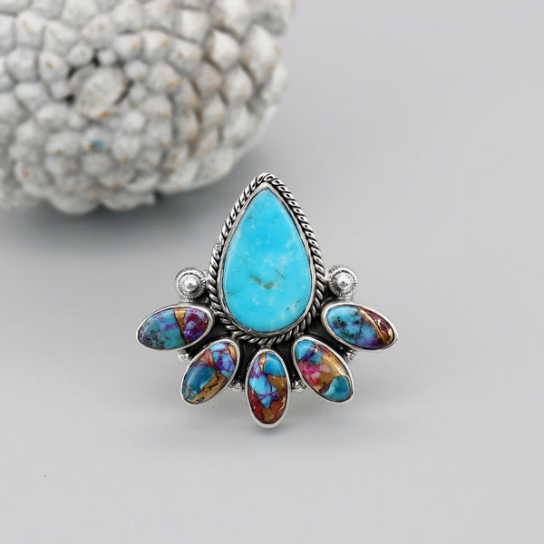 Turquoise Ring (Adj.)