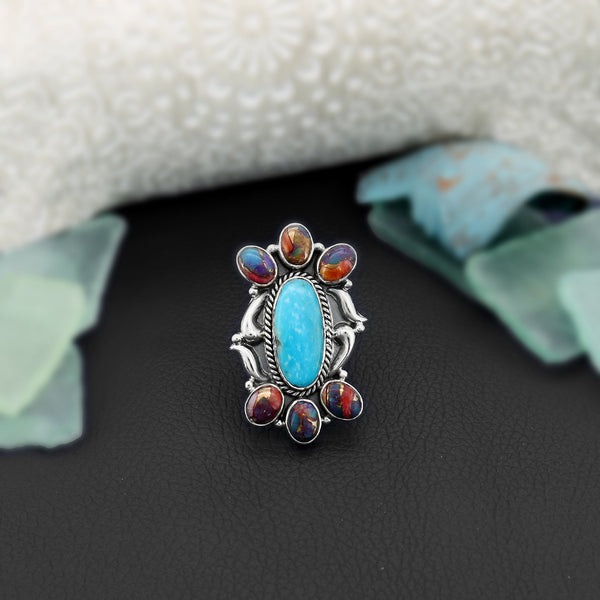 Turquoise Ring (Adj.)