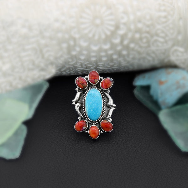 Turquoise Ring (Adj.)