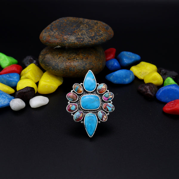 Turquoise Ring (Adj.)