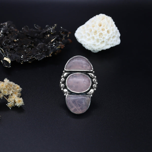 Rose Quartz Ring (Adj.)