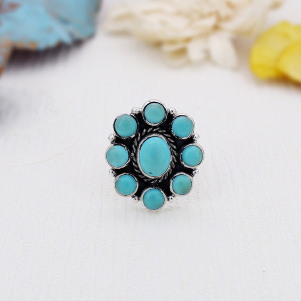 Turquoise Ring (Adj.)