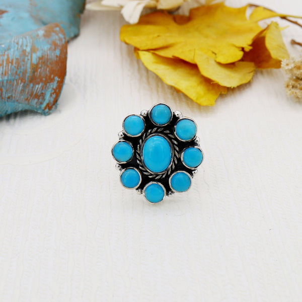 Turquoise Ring (Adj.)