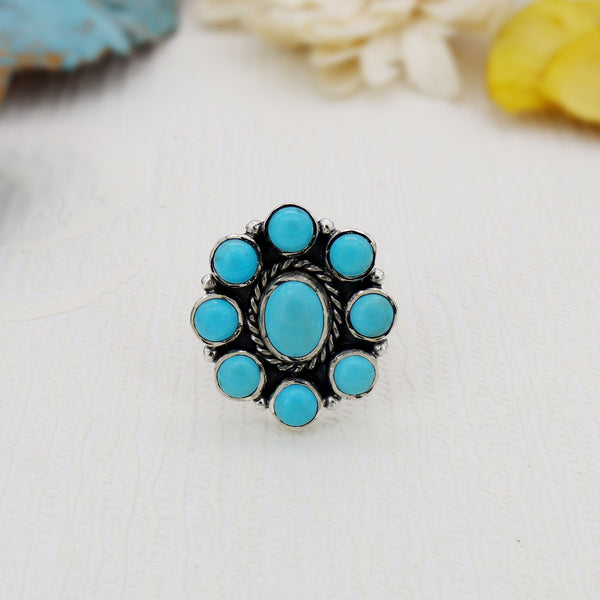 Turquoise Ring (Adj.)