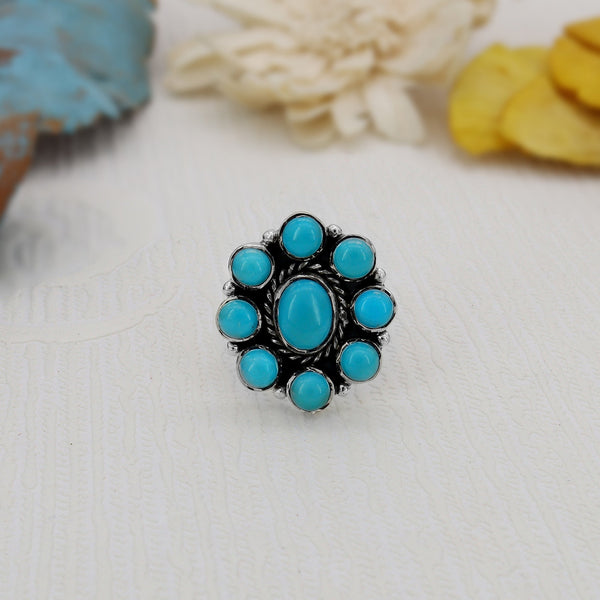 Turquoise Ring (Adj.)