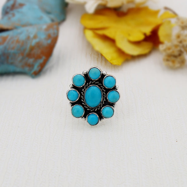 Turquoise Ring (Adj.)