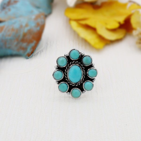 Turquoise Ring (Adj.)