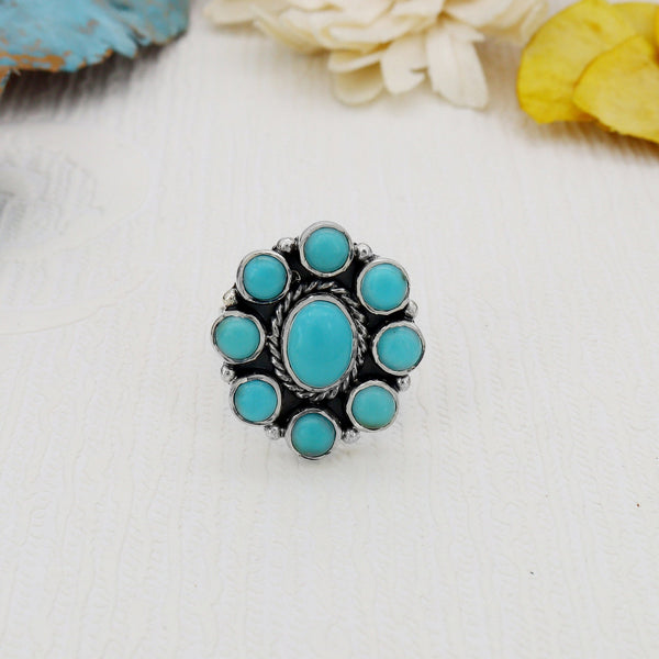 Turquoise Ring (Adj.)