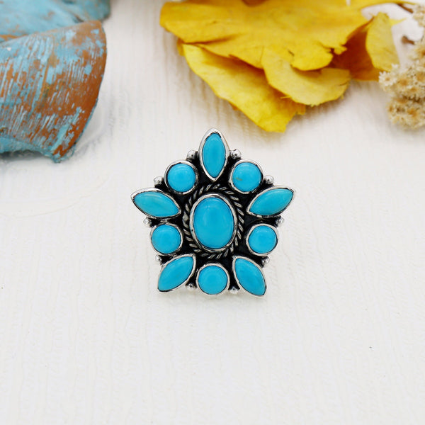 Turquoise Ring (Adj.)