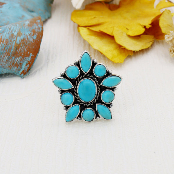 Turquoise Ring (Adj.)