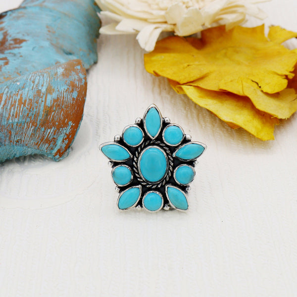 Turquoise Ring (Adj.)