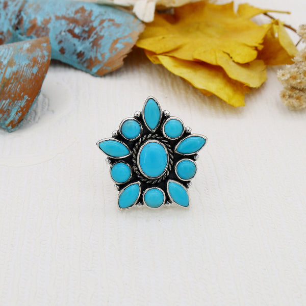 Turquoise Ring (Adj.)