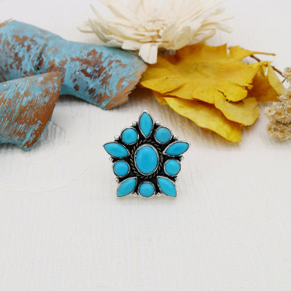 Turquoise Ring (Adj.)