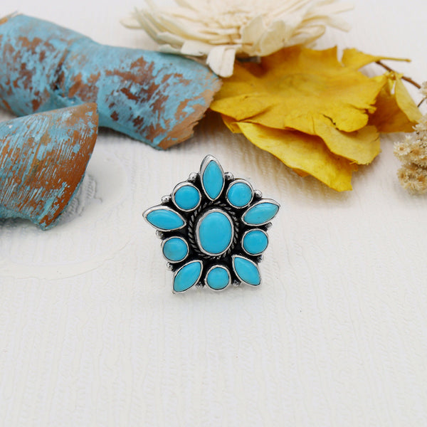 Turquoise Ring (Adj.)