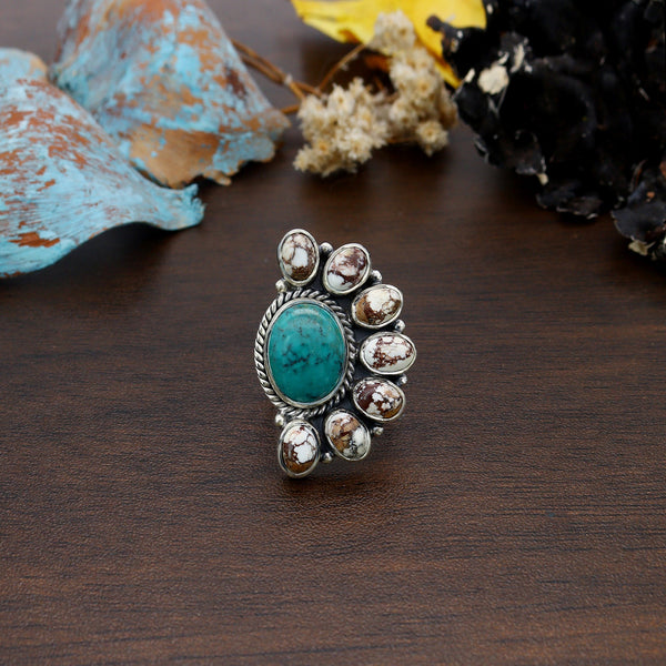 Turquoise Ring (Adj.)