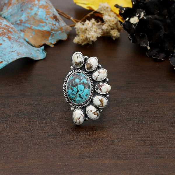 Turquoise Ring (Adj.)