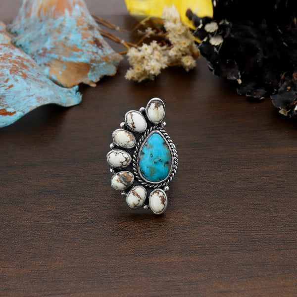 Turquoise Ring (Adj.)