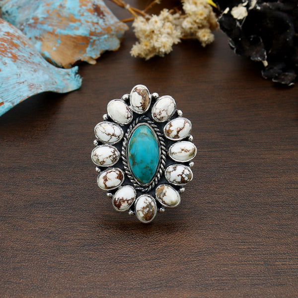 Turquoise Ring (Adj.)